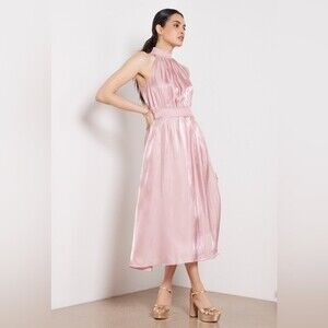 O.P.T  Caralyn Midi Dress in Mauve S NWOT